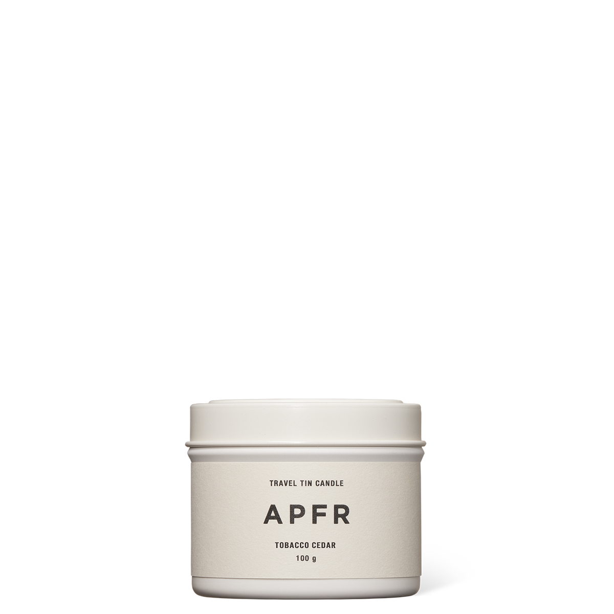 TRAVEL TIN CANDLE / Tobacco Cedar